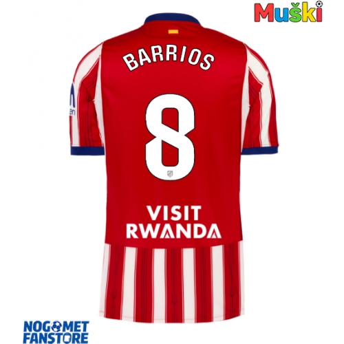 Atletico Madrid Pablo Barrios #8 Domaci Dres 2026-27 Kratak Rukav